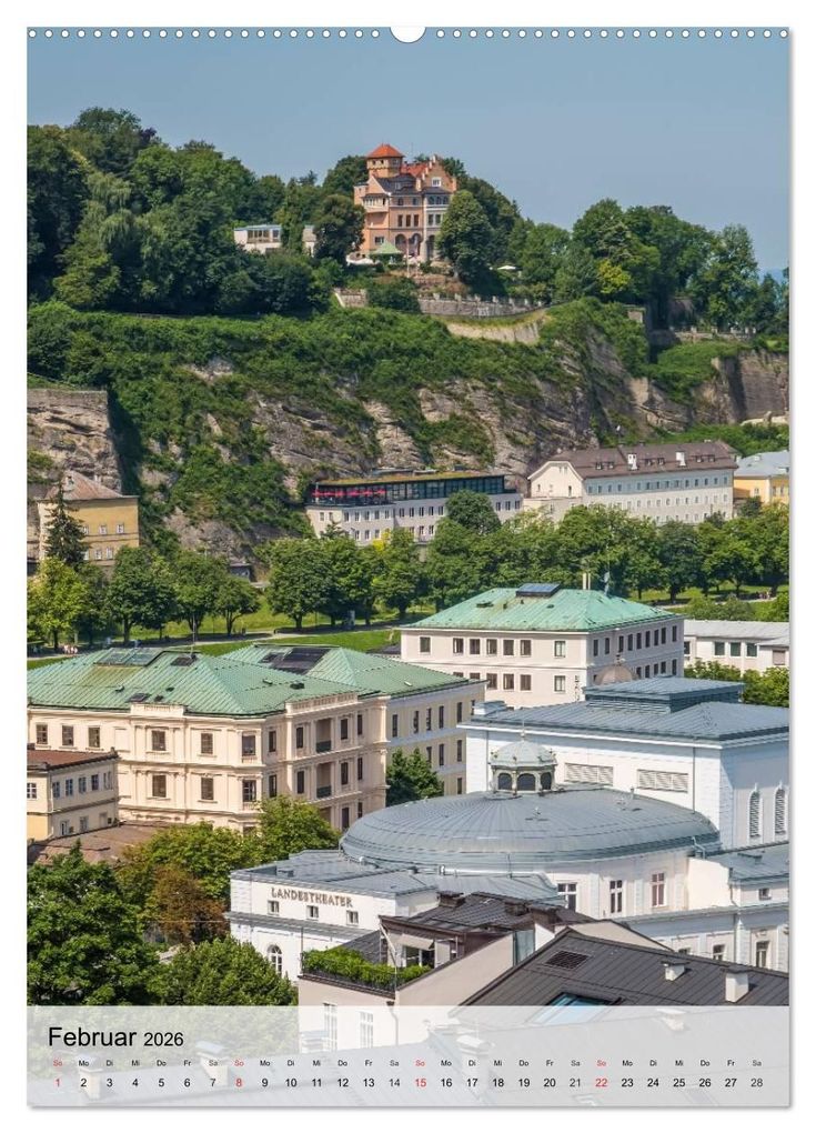 Weitere Ansicht: SALZBURG Grandiose Ausblicke (Wandkalender 2026 DIN A2 hoch), CALVENDO Monatskalender | Calvendo, Melanie Viola
