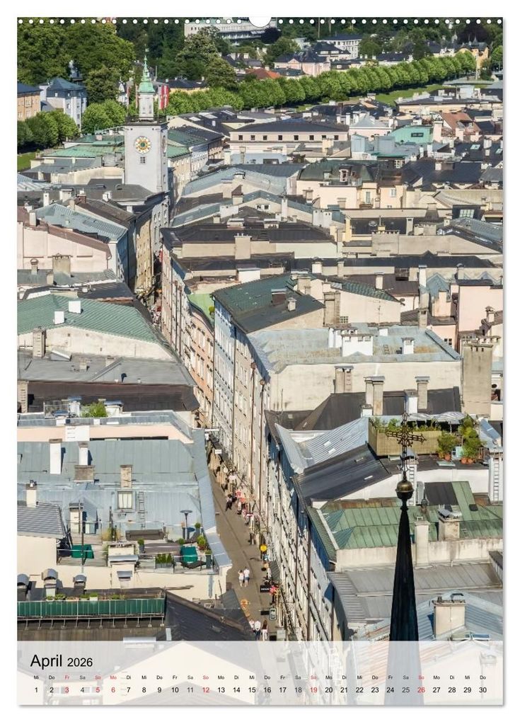 Weitere Ansicht: SALZBURG Grandiose Ausblicke (Wandkalender 2026 DIN A2 hoch), CALVENDO Monatskalender | Calvendo, Melanie Viola