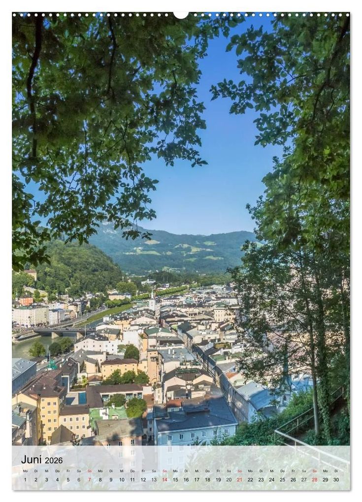 Weitere Ansicht: SALZBURG Grandiose Ausblicke (Wandkalender 2026 DIN A2 hoch), CALVENDO Monatskalender | Calvendo, Melanie Viola