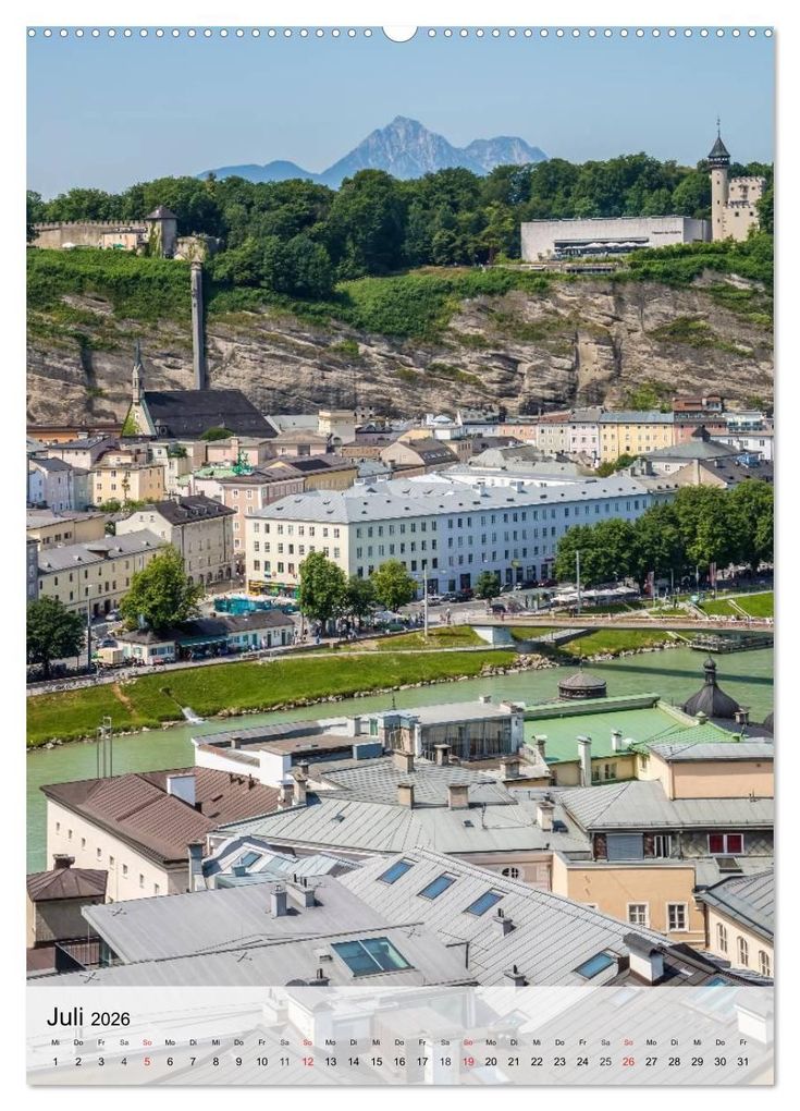 Weitere Ansicht: SALZBURG Grandiose Ausblicke (Wandkalender 2026 DIN A2 hoch), CALVENDO Monatskalender | Calvendo, Melanie Viola