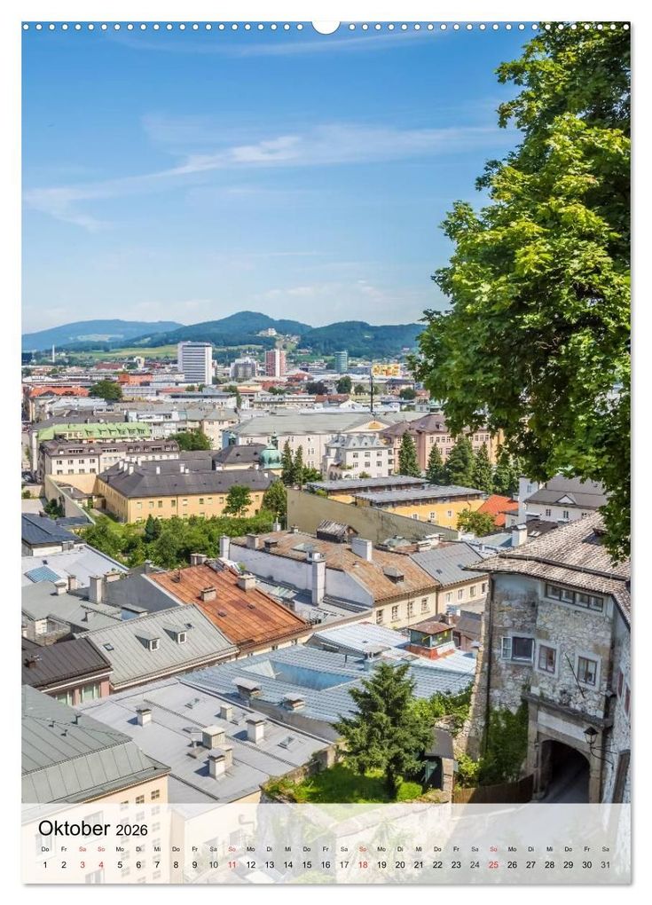 Weitere Ansicht: SALZBURG Grandiose Ausblicke (Wandkalender 2026 DIN A2 hoch), CALVENDO Monatskalender | Calvendo, Melanie Viola