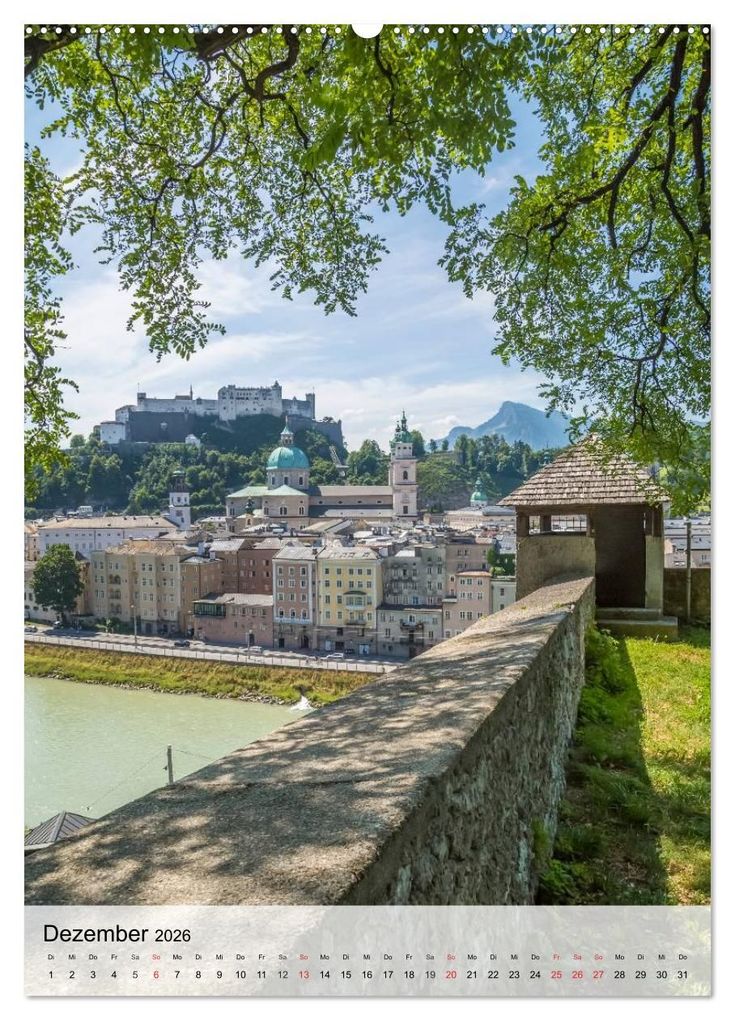 Weitere Ansicht: SALZBURG Grandiose Ausblicke (Wandkalender 2026 DIN A2 hoch), CALVENDO Monatskalender | Calvendo, Melanie Viola