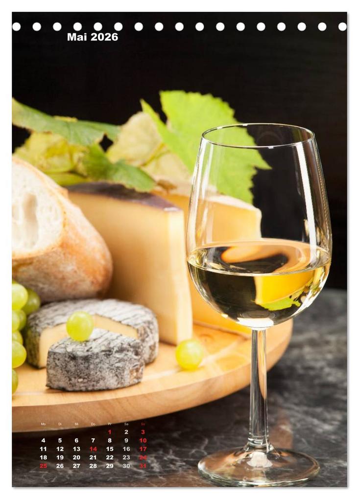 Weitere Ansicht: WeinTrauben 2026 (Tischkalender 2026 DIN A5 hoch), CALVENDO Monatskalender | Calvendo, Wolfgang Steiner