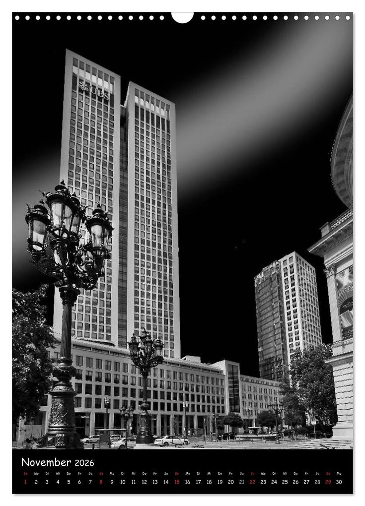 Weitere Ansicht: Frankfurt am Main - Classic und Modern (Wandkalender 2026 DIN A3 hoch), CALVENDO Monatskalender | Calvendo, Petrus Bodenstaff