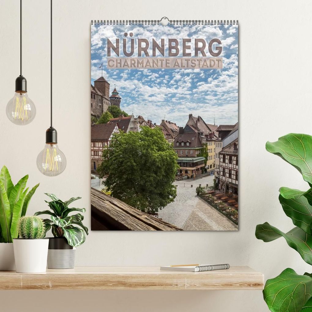 Weitere Ansicht: NÜRNBERG Charmante Altstadt (Wandkalender 2026 DIN A2 hoch), CALVENDO Monatskalender | Calvendo, Melanie Viola