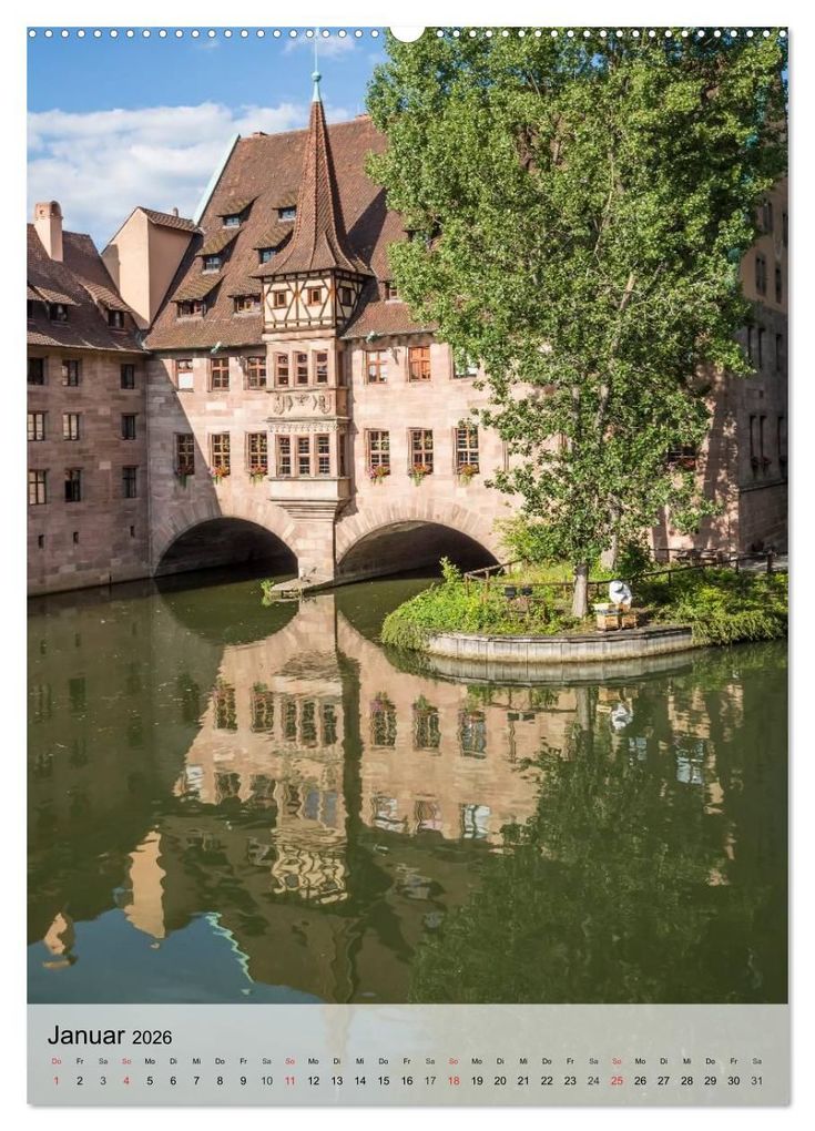 Weitere Ansicht: NÜRNBERG Charmante Altstadt (Wandkalender 2026 DIN A2 hoch), CALVENDO Monatskalender | Calvendo, Melanie Viola