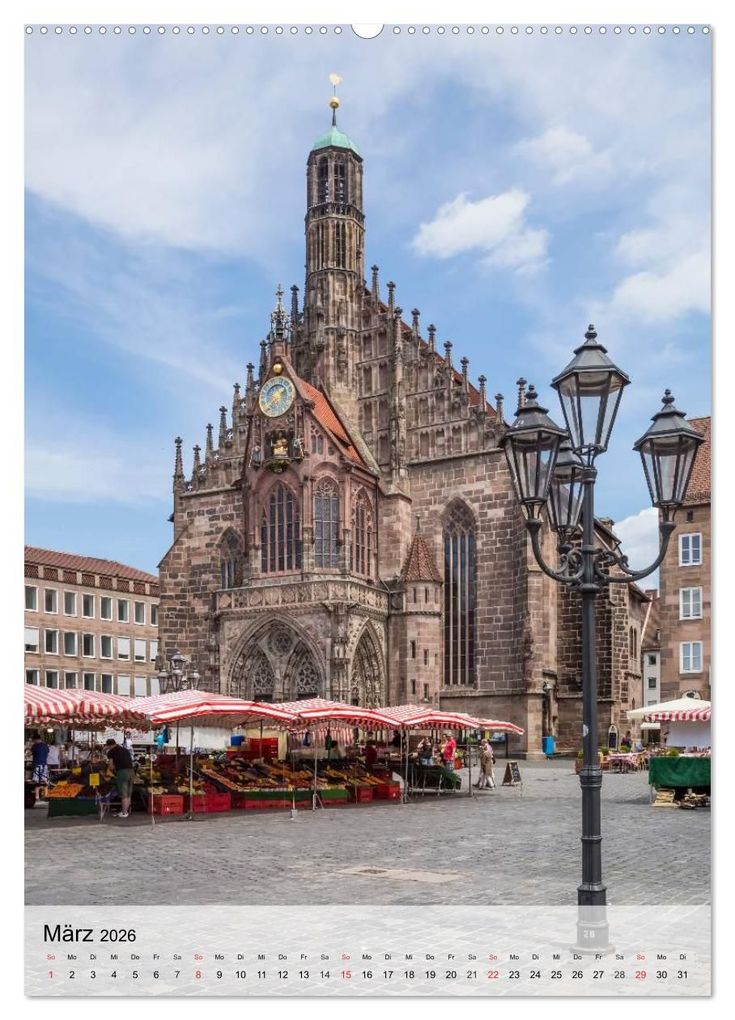 Weitere Ansicht: NÜRNBERG Charmante Altstadt (Wandkalender 2026 DIN A2 hoch), CALVENDO Monatskalender | Calvendo, Melanie Viola