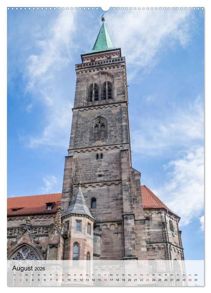 Weitere Ansicht: NÜRNBERG Charmante Altstadt (Wandkalender 2026 DIN A2 hoch), CALVENDO Monatskalender | Calvendo, Melanie Viola
