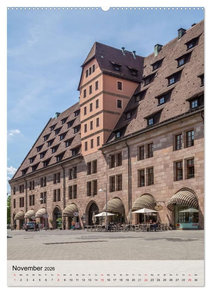 Weitere Ansicht: NÜRNBERG Charmante Altstadt (Wandkalender 2026 DIN A2 hoch), CALVENDO Monatskalender | Calvendo, Melanie Viola