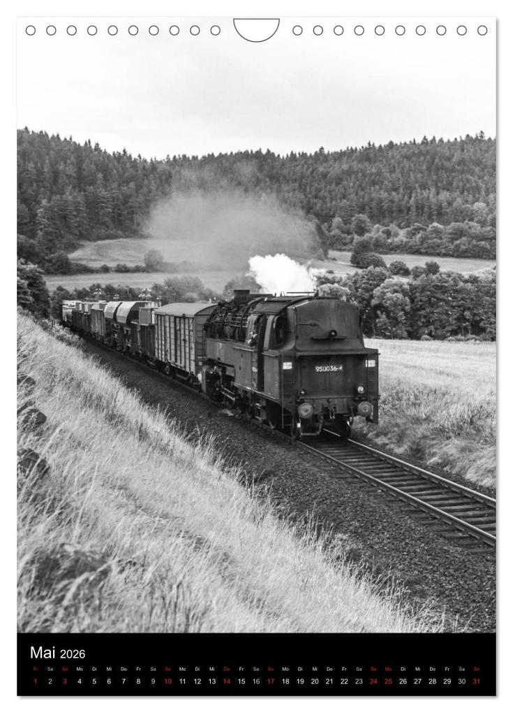 Weitere Ansicht: Dampfloks 95.0 im Einsatz (Wandkalender 2026 DIN A4 hoch), CALVENDO Monatskalender | Calvendo, M. Dietsch