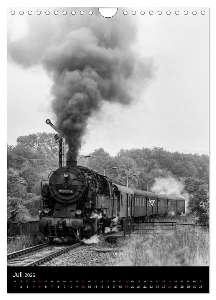 Weitere Ansicht: Dampfloks 95.0 im Einsatz (Wandkalender 2026 DIN A4 hoch), CALVENDO Monatskalender | Calvendo, M. Dietsch
