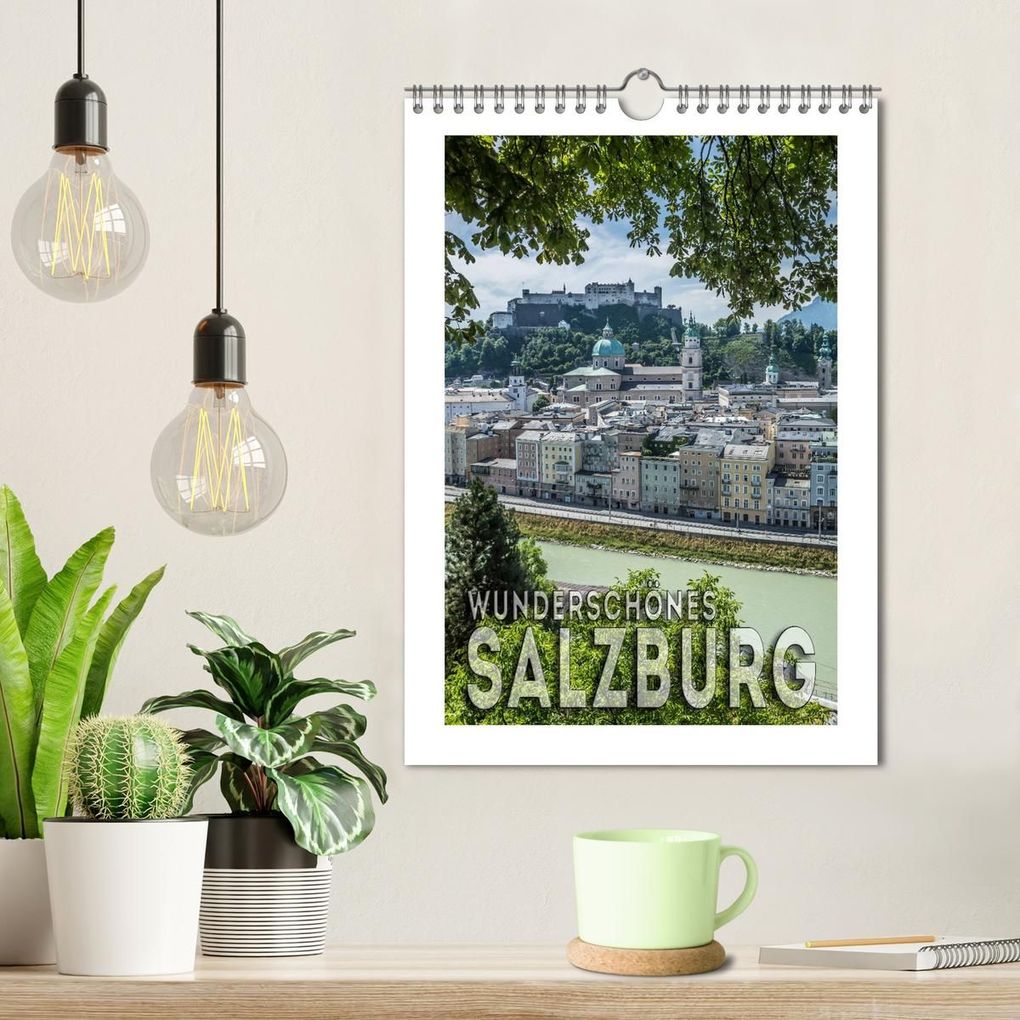 Weitere Ansicht: Wunderschönes SALZBURG (Wandkalender 2026 DIN A4 hoch), CALVENDO Monatskalender | Calvendo, Melanie Viola