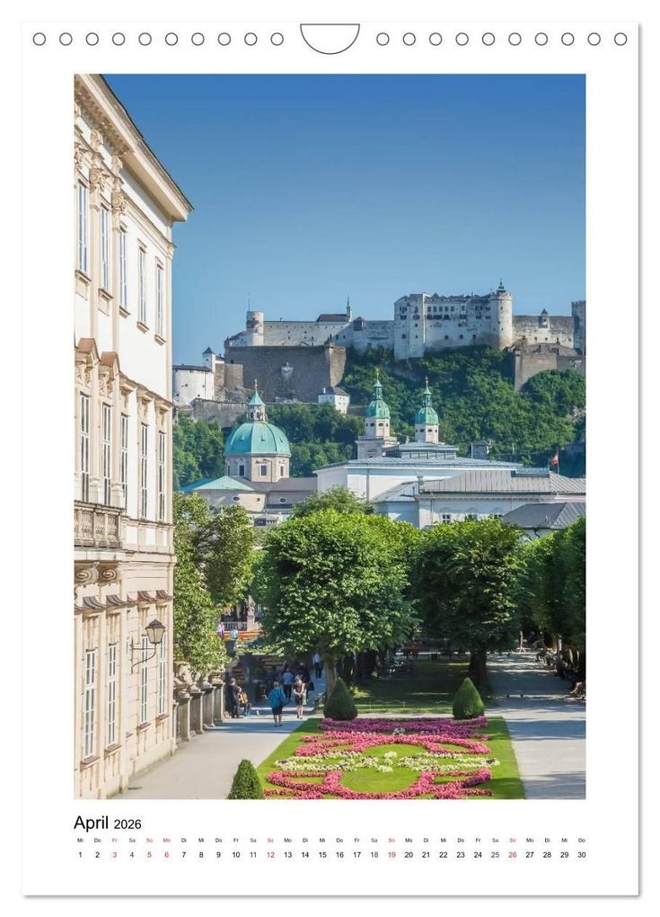 Weitere Ansicht: Wunderschönes SALZBURG (Wandkalender 2026 DIN A4 hoch), CALVENDO Monatskalender | Calvendo, Melanie Viola