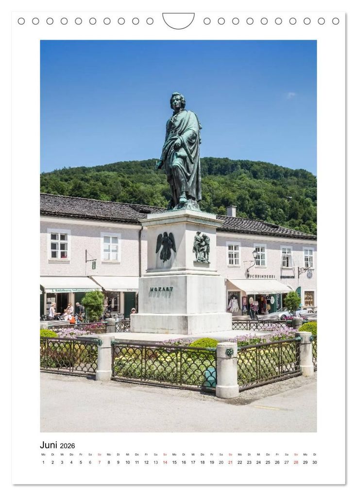 Weitere Ansicht: Wunderschönes SALZBURG (Wandkalender 2026 DIN A4 hoch), CALVENDO Monatskalender | Calvendo, Melanie Viola