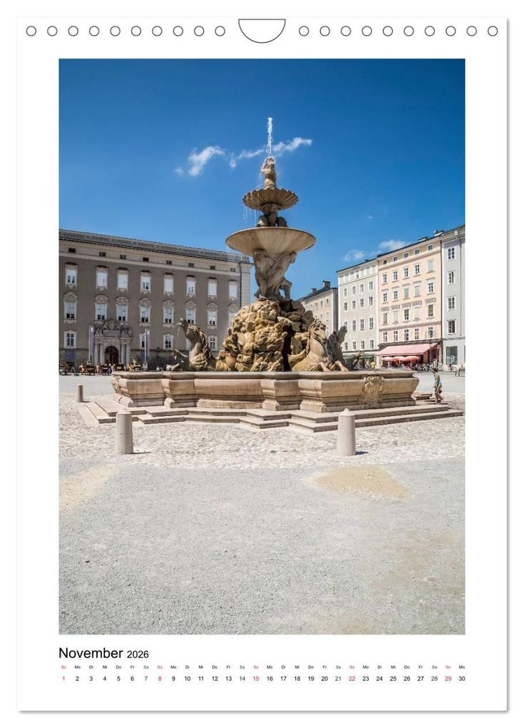 Weitere Ansicht: Wunderschönes SALZBURG (Wandkalender 2026 DIN A4 hoch), CALVENDO Monatskalender | Calvendo, Melanie Viola