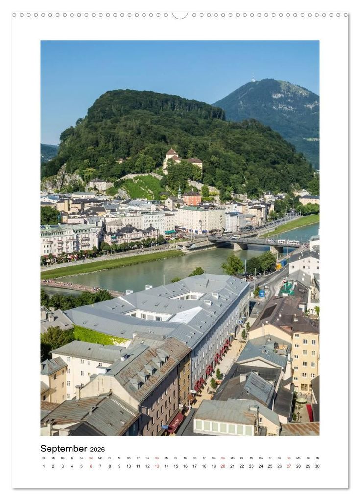 Weitere Ansicht: Wunderschönes SALZBURG (Wandkalender 2026 DIN A2 hoch), CALVENDO Monatskalender | Calvendo, Melanie Viola
