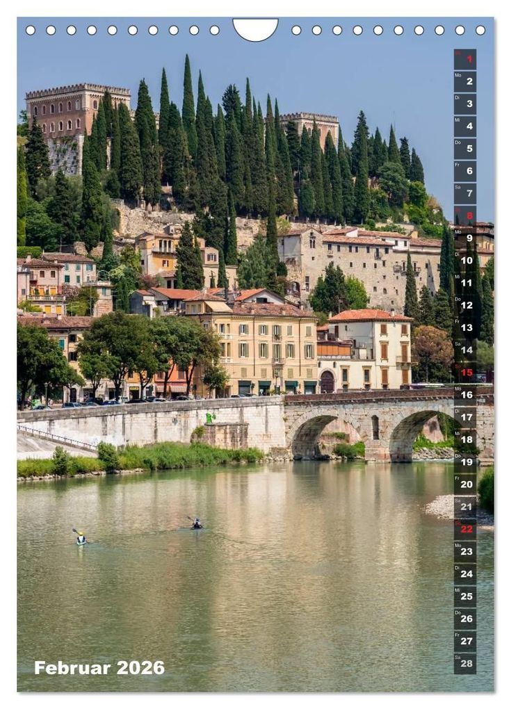 Weitere Ansicht: VERONA Bildschöne Altstadt (Wandkalender 2026 DIN A4 hoch), CALVENDO Monatskalender | Calvendo, Melanie Viola