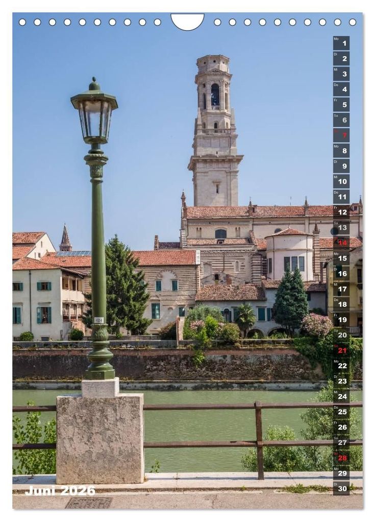 Weitere Ansicht: VERONA Bildschöne Altstadt (Wandkalender 2026 DIN A4 hoch), CALVENDO Monatskalender | Calvendo, Melanie Viola