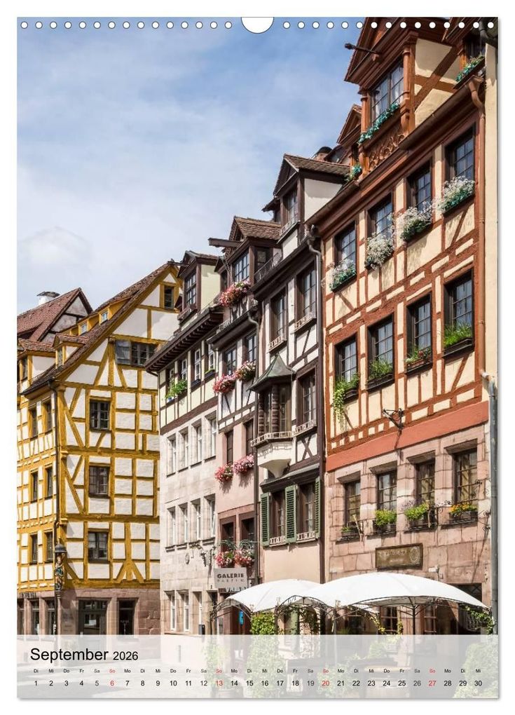 Weitere Ansicht: NÜRNBERG Charmante Altstadt (Wandkalender 2026 DIN A3 hoch), CALVENDO Monatskalender | Calvendo, Melanie Viola