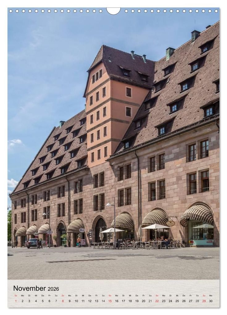 Weitere Ansicht: NÜRNBERG Charmante Altstadt (Wandkalender 2026 DIN A3 hoch), CALVENDO Monatskalender | Calvendo, Melanie Viola