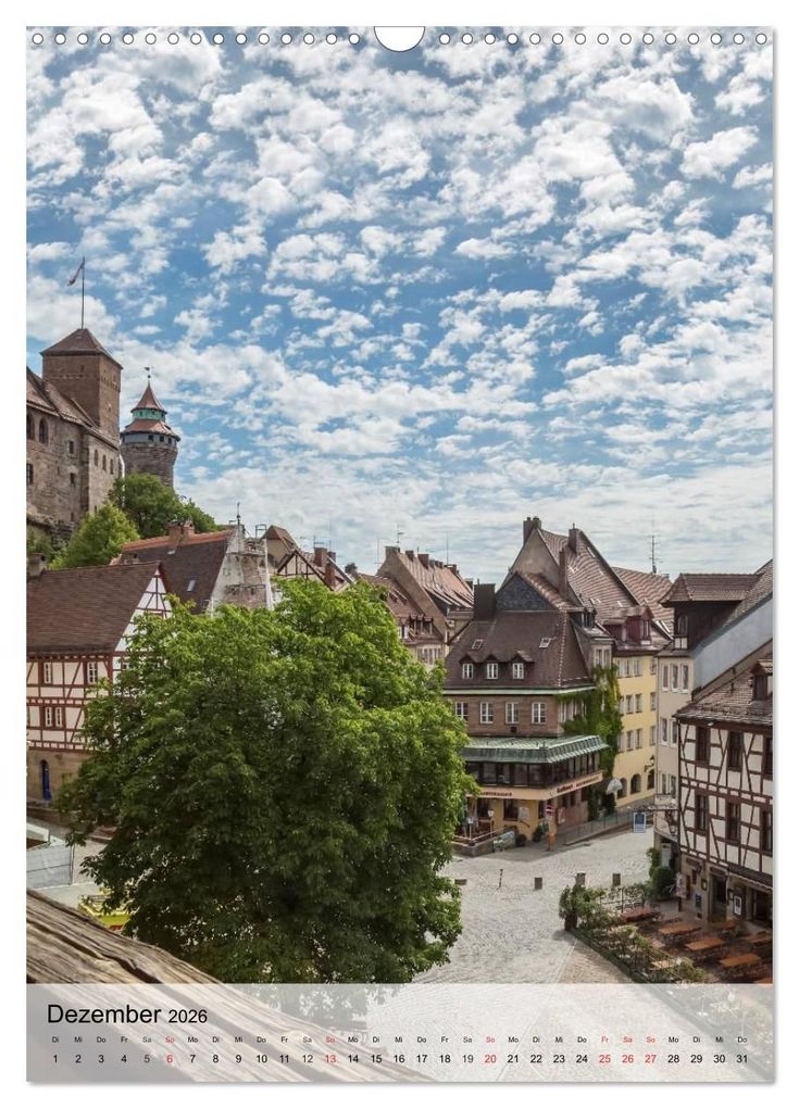 Weitere Ansicht: NÜRNBERG Charmante Altstadt (Wandkalender 2026 DIN A3 hoch), CALVENDO Monatskalender | Calvendo, Melanie Viola