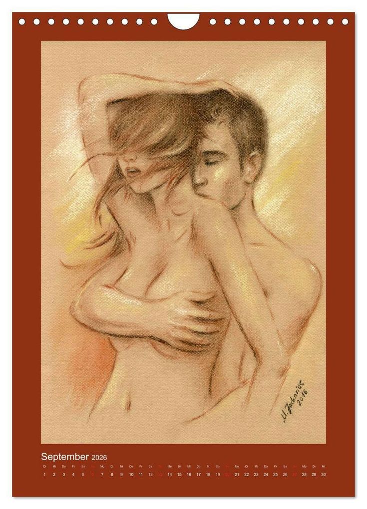 Weitere Ansicht: Erotische Malerei - Akt und Dessous (Wandkalender 2026 DIN A4 hoch), CALVENDO Monatskalender | Calvendo, Marita Zacharias