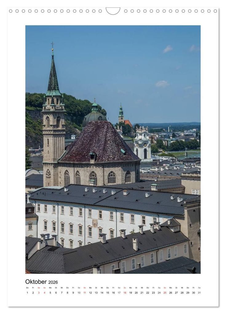 Weitere Ansicht: Wunderschönes SALZBURG (Wandkalender 2026 DIN A3 hoch), CALVENDO Monatskalender | Calvendo, Melanie Viola