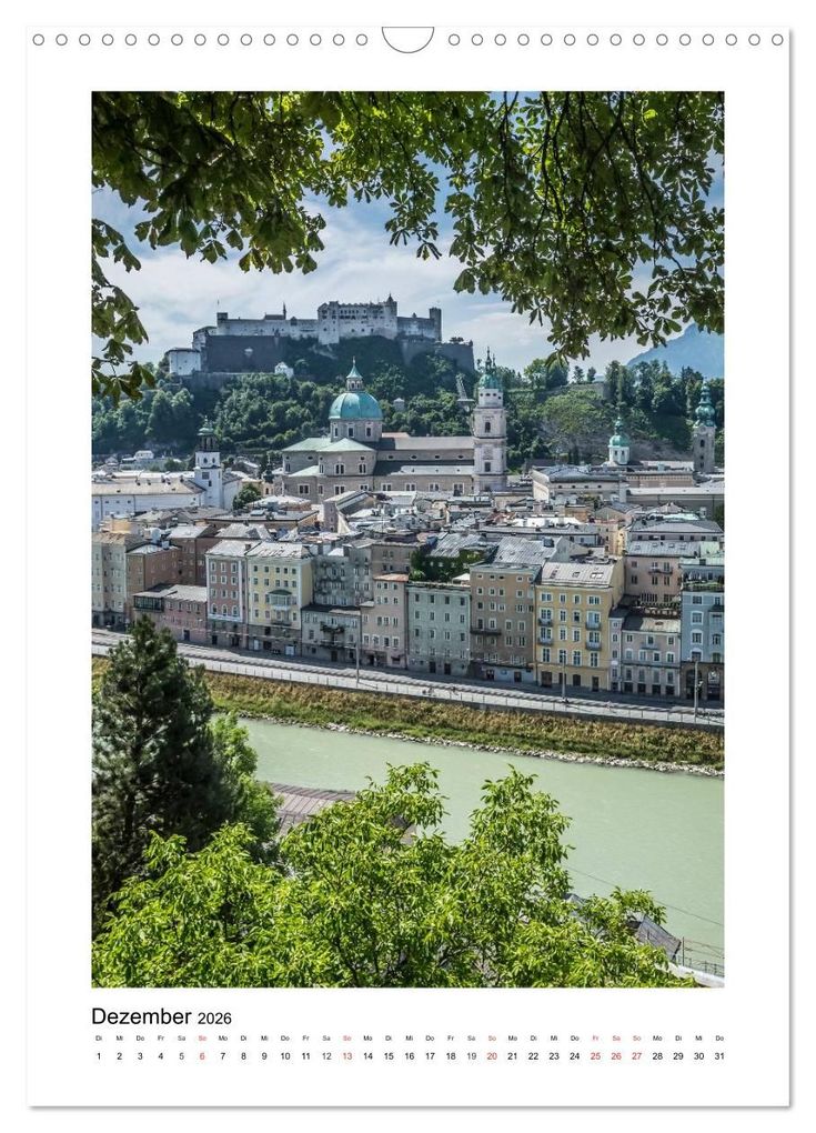 Weitere Ansicht: Wunderschönes SALZBURG (Wandkalender 2026 DIN A3 hoch), CALVENDO Monatskalender | Calvendo, Melanie Viola