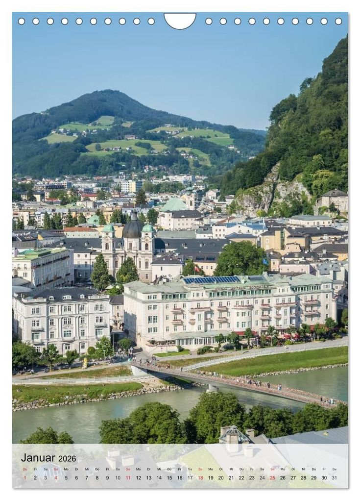 Weitere Ansicht: SALZBURG Grandiose Ausblicke (Wandkalender 2026 DIN A4 hoch), CALVENDO Monatskalender | Calvendo, Melanie Viola