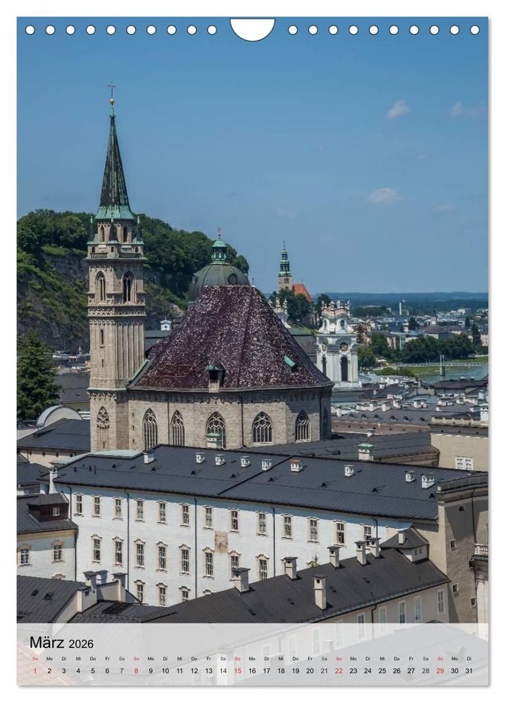 Weitere Ansicht: SALZBURG Grandiose Ausblicke (Wandkalender 2026 DIN A4 hoch), CALVENDO Monatskalender | Calvendo, Melanie Viola
