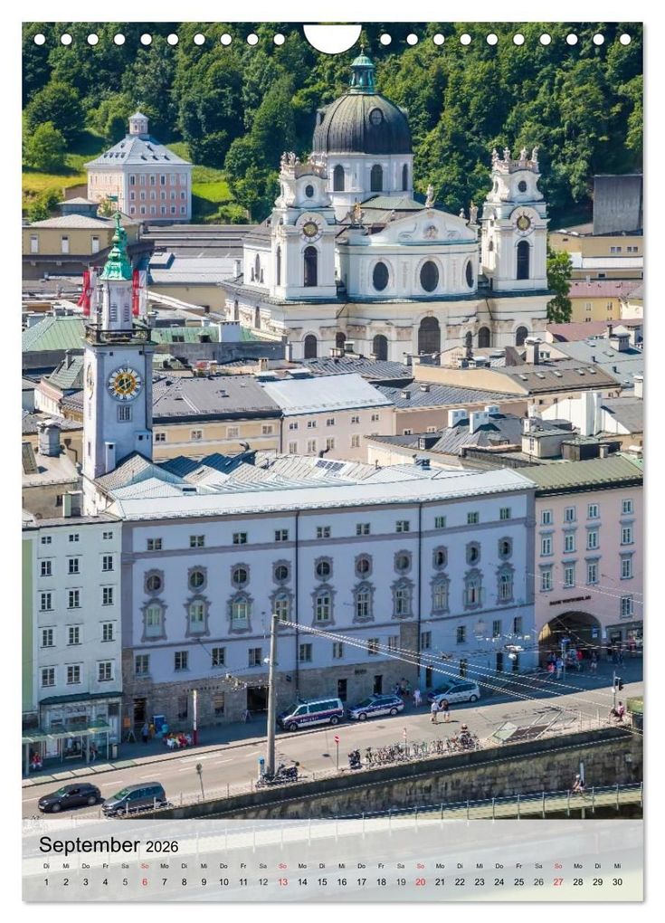 Weitere Ansicht: SALZBURG Grandiose Ausblicke (Wandkalender 2026 DIN A4 hoch), CALVENDO Monatskalender | Calvendo, Melanie Viola
