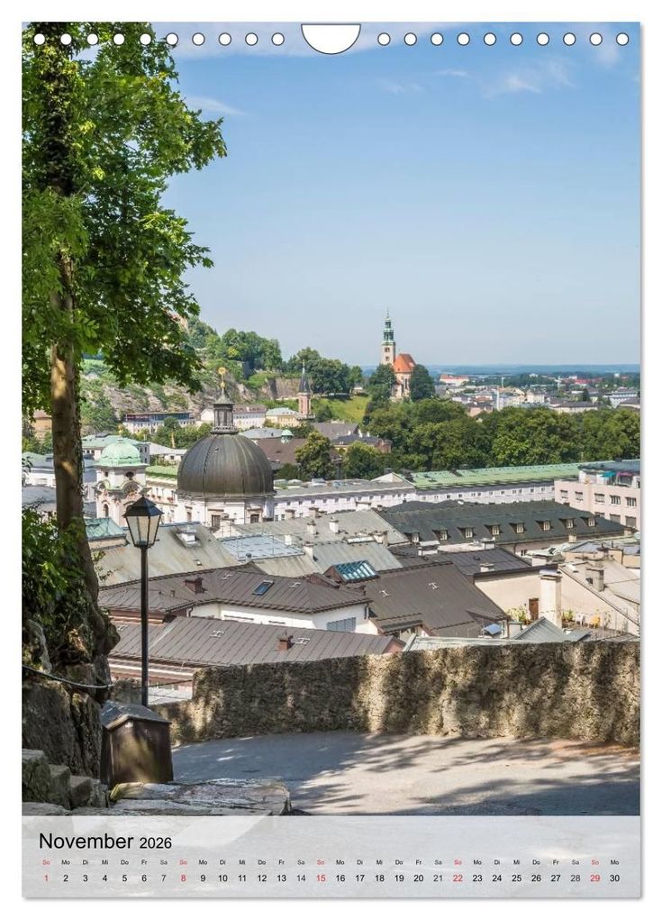 Weitere Ansicht: SALZBURG Grandiose Ausblicke (Wandkalender 2026 DIN A4 hoch), CALVENDO Monatskalender | Calvendo, Melanie Viola