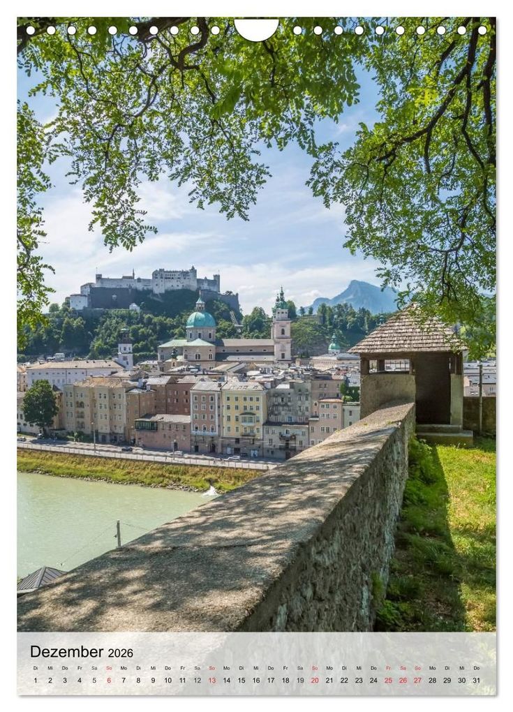 Weitere Ansicht: SALZBURG Grandiose Ausblicke (Wandkalender 2026 DIN A4 hoch), CALVENDO Monatskalender | Calvendo, Melanie Viola