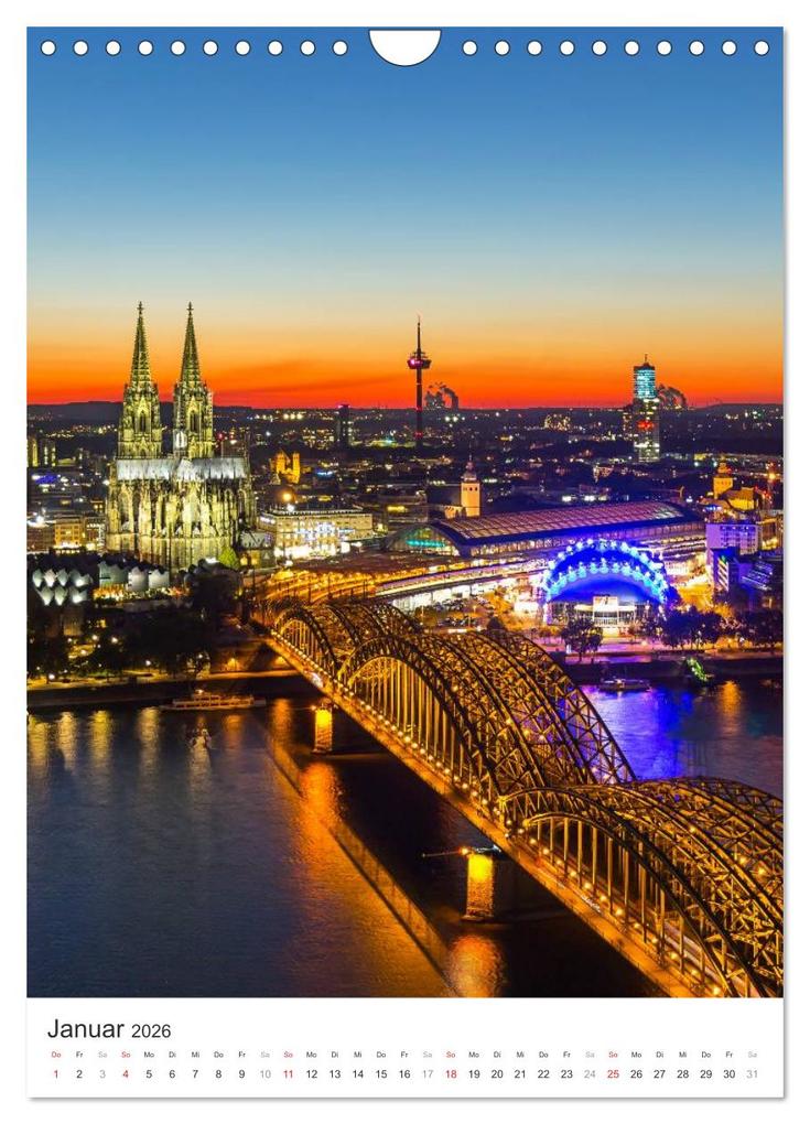 Weitere Ansicht: Kölner Dom - Blickwinkel auf ein Wahrzeichen (Wandkalender 2026 DIN A4 hoch), CALVENDO Monatskalender | Calvendo, rclassen, rclassen rclassen