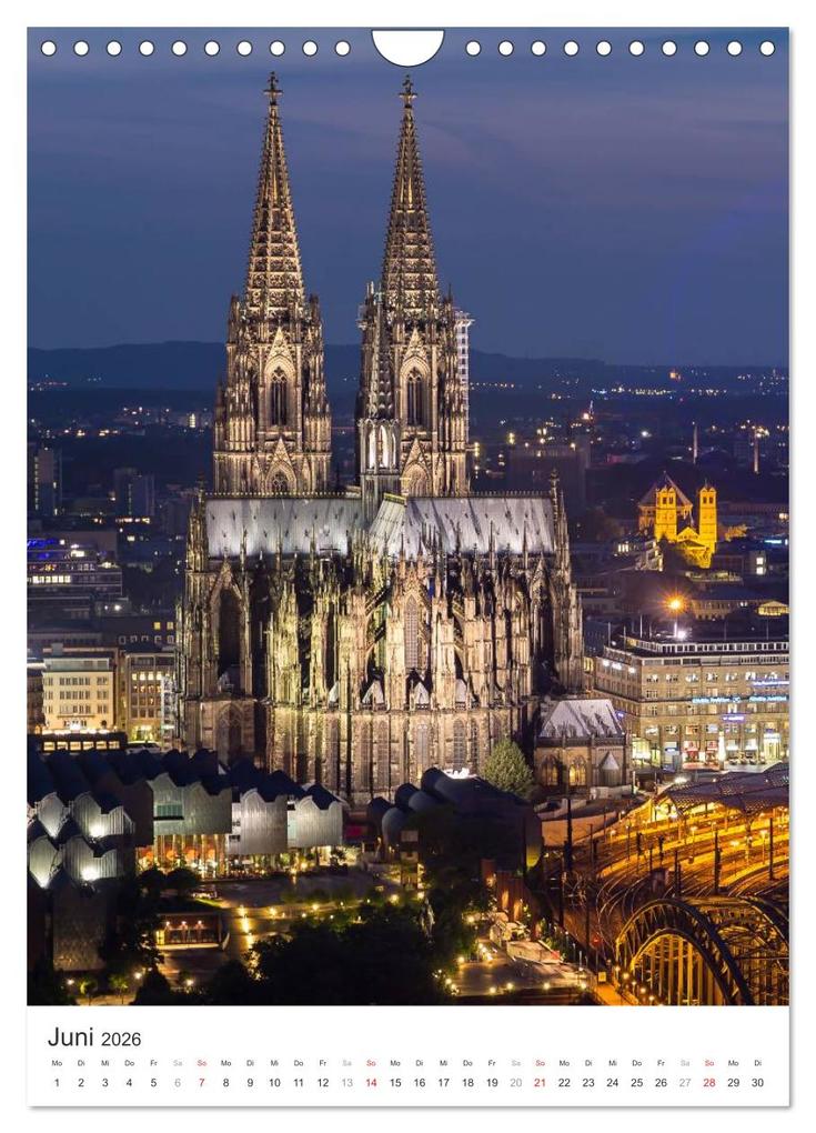 Weitere Ansicht: Kölner Dom - Blickwinkel auf ein Wahrzeichen (Wandkalender 2026 DIN A4 hoch), CALVENDO Monatskalender | Calvendo, rclassen, rclassen rclassen