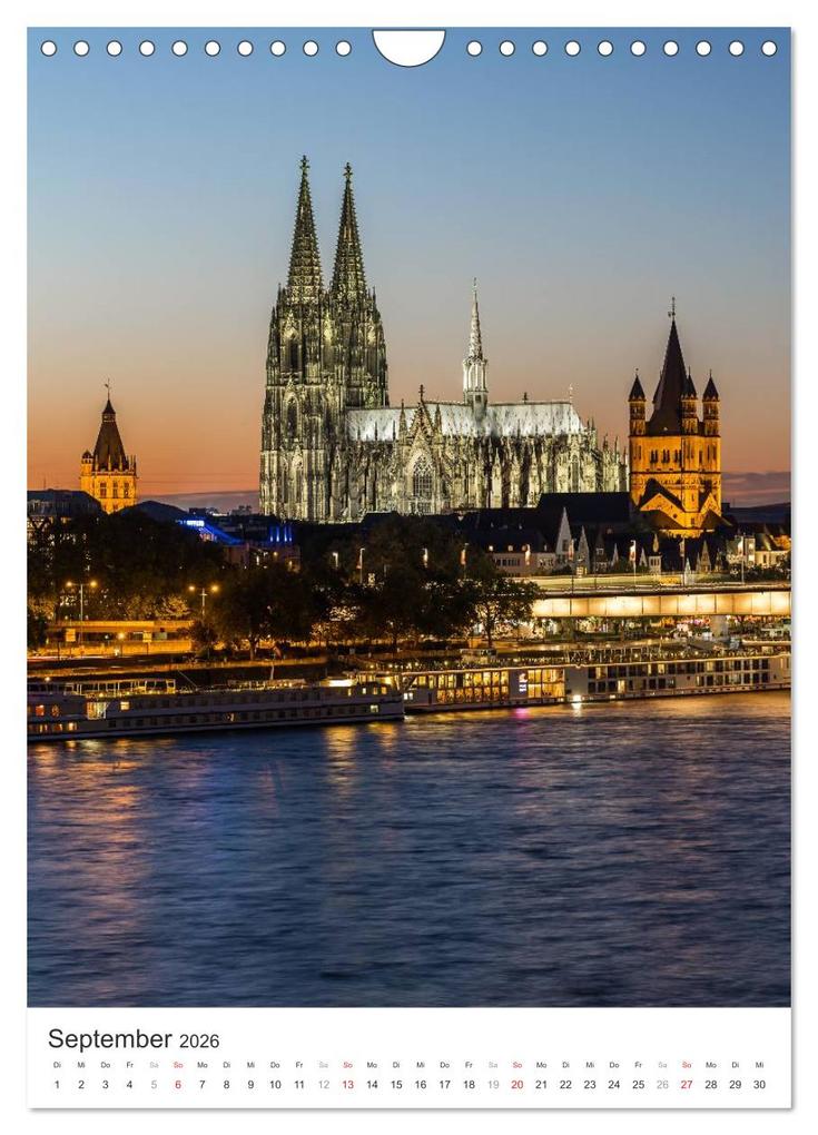 Weitere Ansicht: Kölner Dom - Blickwinkel auf ein Wahrzeichen (Wandkalender 2026 DIN A4 hoch), CALVENDO Monatskalender | Calvendo, rclassen, rclassen rclassen
