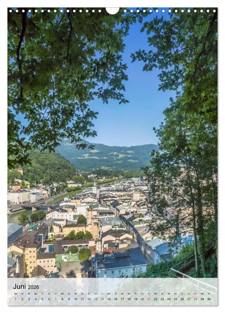 Weitere Ansicht: SALZBURG Grandiose Ausblicke (Wandkalender 2026 DIN A3 hoch), CALVENDO Monatskalender | Calvendo, Melanie Viola