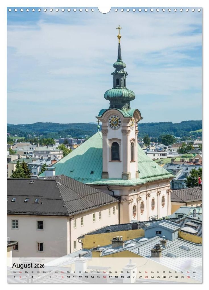 Weitere Ansicht: SALZBURG Grandiose Ausblicke (Wandkalender 2026 DIN A3 hoch), CALVENDO Monatskalender | Calvendo, Melanie Viola