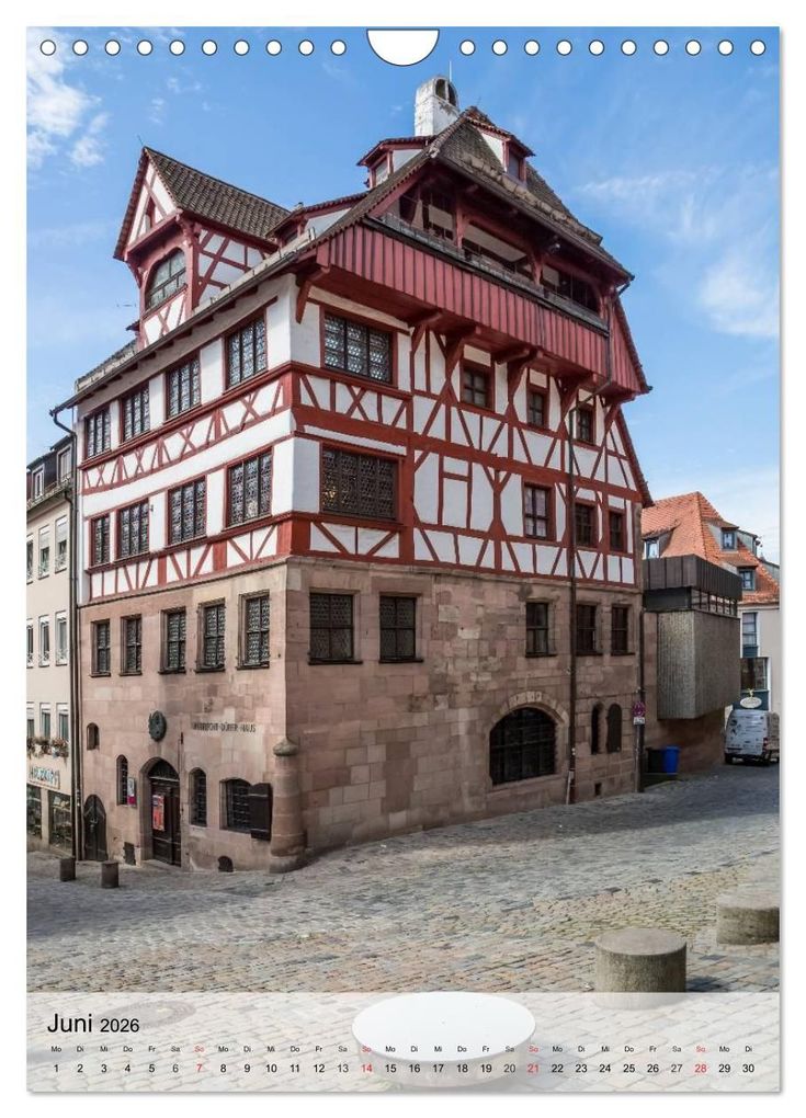 Weitere Ansicht: NÜRNBERG Charmante Altstadt (Wandkalender 2026 DIN A4 hoch), CALVENDO Monatskalender | Calvendo, Melanie Viola