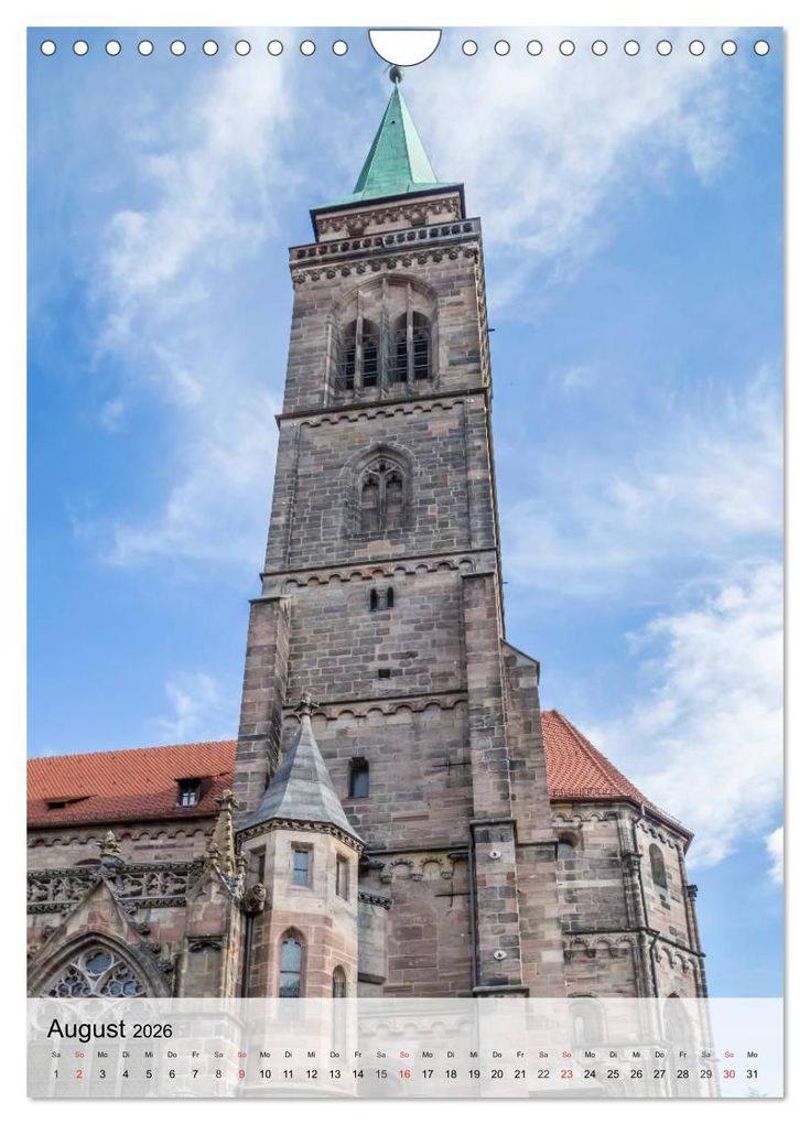 Weitere Ansicht: NÜRNBERG Charmante Altstadt (Wandkalender 2026 DIN A4 hoch), CALVENDO Monatskalender | Calvendo, Melanie Viola