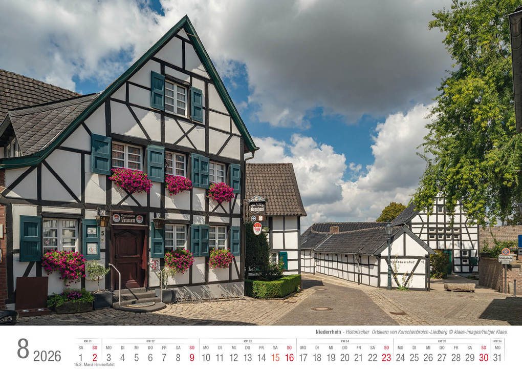 Weitere Ansicht: Niederrhein 2026 Bildkalender A3 Spiralbindung