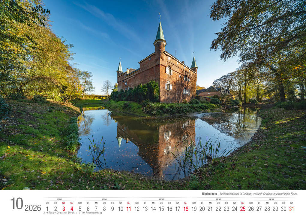 Weitere Ansicht: Niederrhein 2026 Bildkalender A3 Spiralbindung