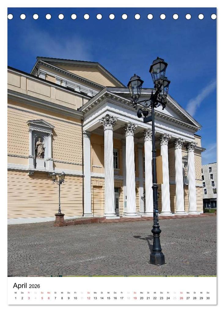 Weitere Ansicht: Darmstadt 2026 Bilder vom Frankfurter Taxifahrer Petrus Bodenstaff (Tischkalender 2026 DIN A5 hoch), CALVENDO Monatskalender | Petrus Bodenstaff, Calvendo
