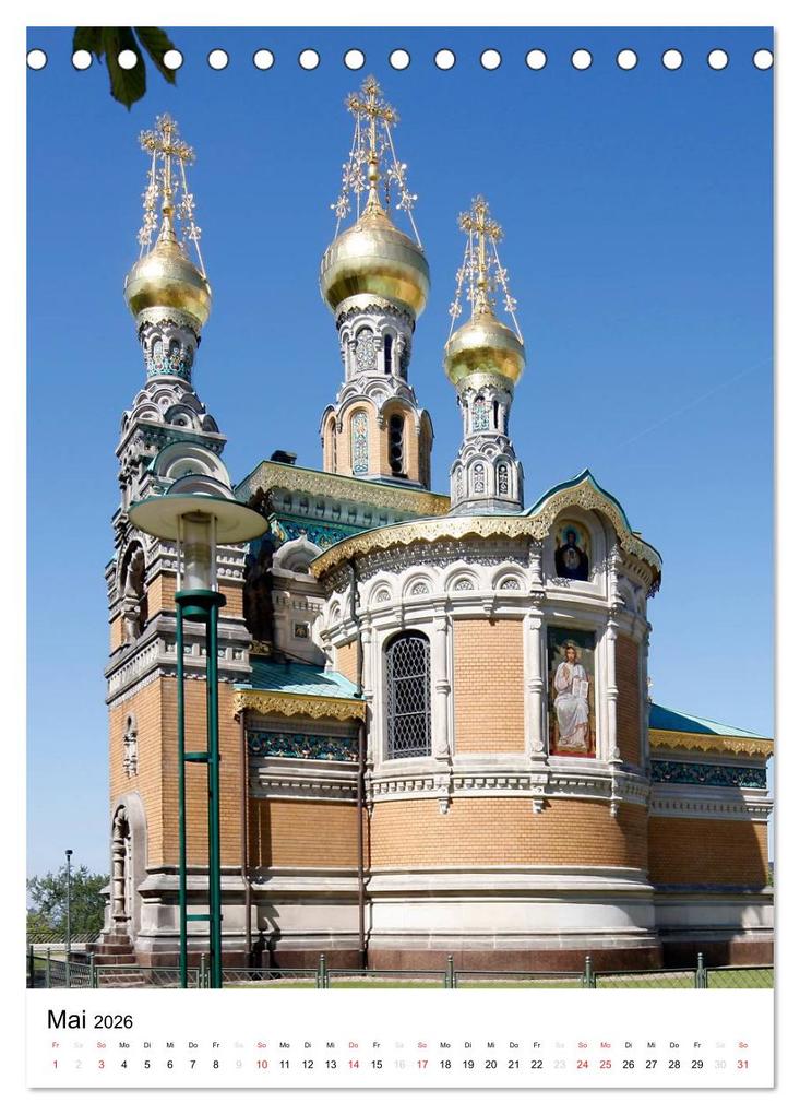 Weitere Ansicht: Darmstadt 2026 Bilder vom Frankfurter Taxifahrer Petrus Bodenstaff (Tischkalender 2026 DIN A5 hoch), CALVENDO Monatskalender | Petrus Bodenstaff, Calvendo