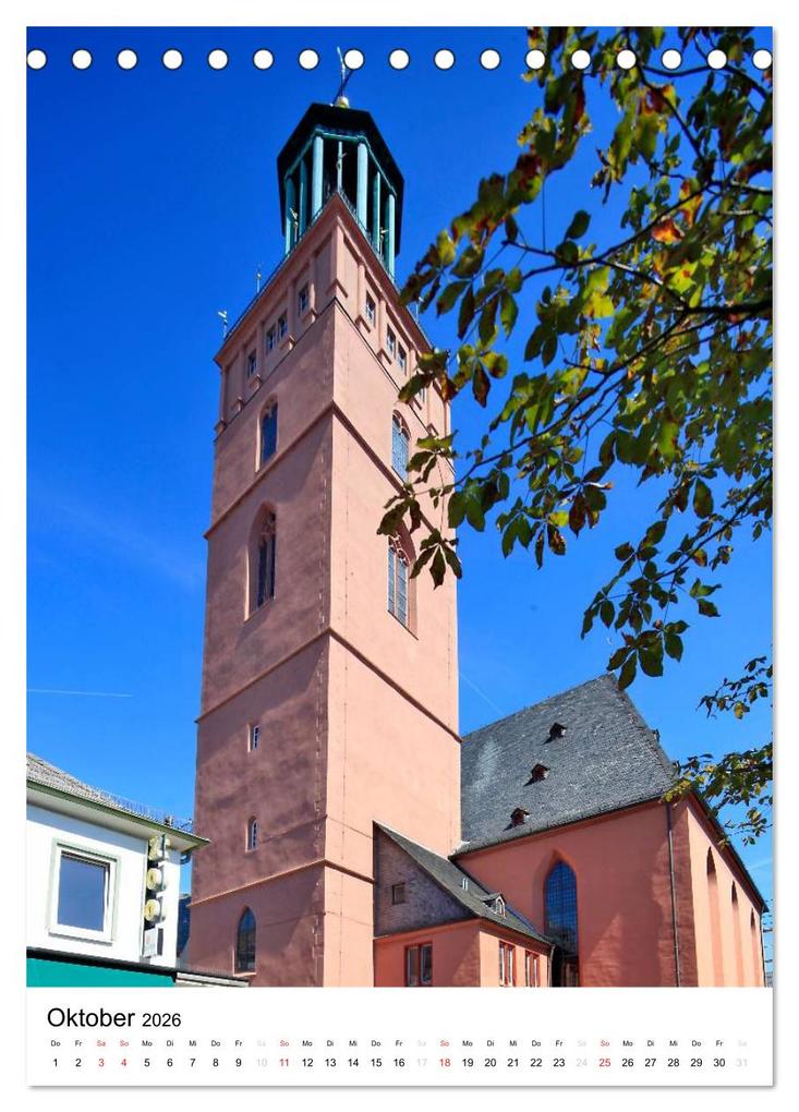 Weitere Ansicht: Darmstadt 2026 Bilder vom Frankfurter Taxifahrer Petrus Bodenstaff (Tischkalender 2026 DIN A5 hoch), CALVENDO Monatskalender | Petrus Bodenstaff, Calvendo