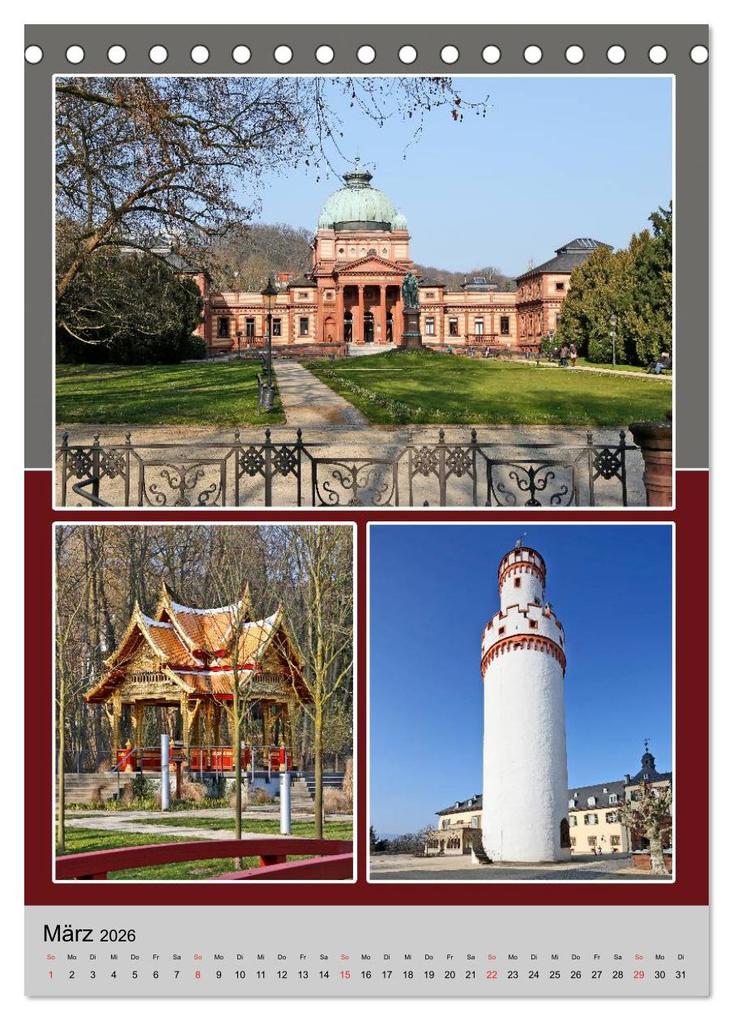 Weitere Ansicht: Rhein-Main 2026 vom Taxifahrer Petrus Bodenstaff (Tischkalender 2026 DIN A5 hoch), CALVENDO Monatskalender | Petrus Bodenstaff, Calvendo