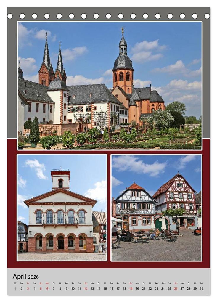 Weitere Ansicht: Rhein-Main 2026 vom Taxifahrer Petrus Bodenstaff (Tischkalender 2026 DIN A5 hoch), CALVENDO Monatskalender | Petrus Bodenstaff, Calvendo