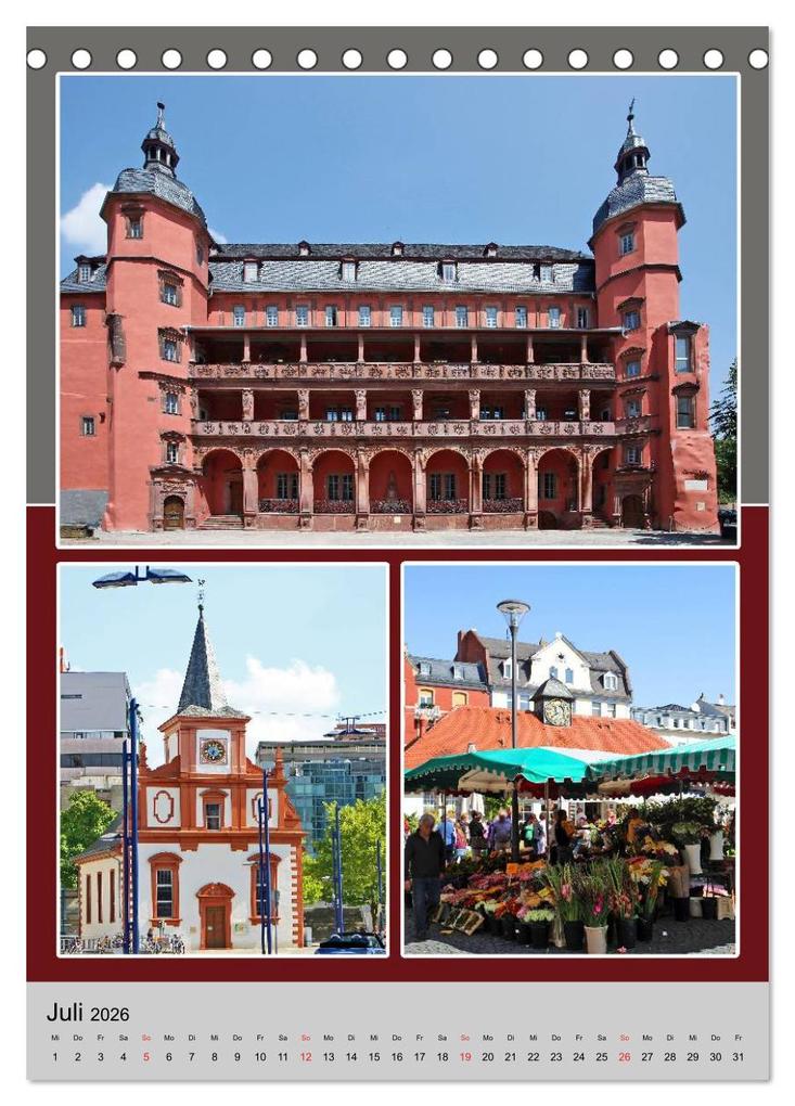 Weitere Ansicht: Rhein-Main 2026 vom Taxifahrer Petrus Bodenstaff (Tischkalender 2026 DIN A5 hoch), CALVENDO Monatskalender | Petrus Bodenstaff, Calvendo