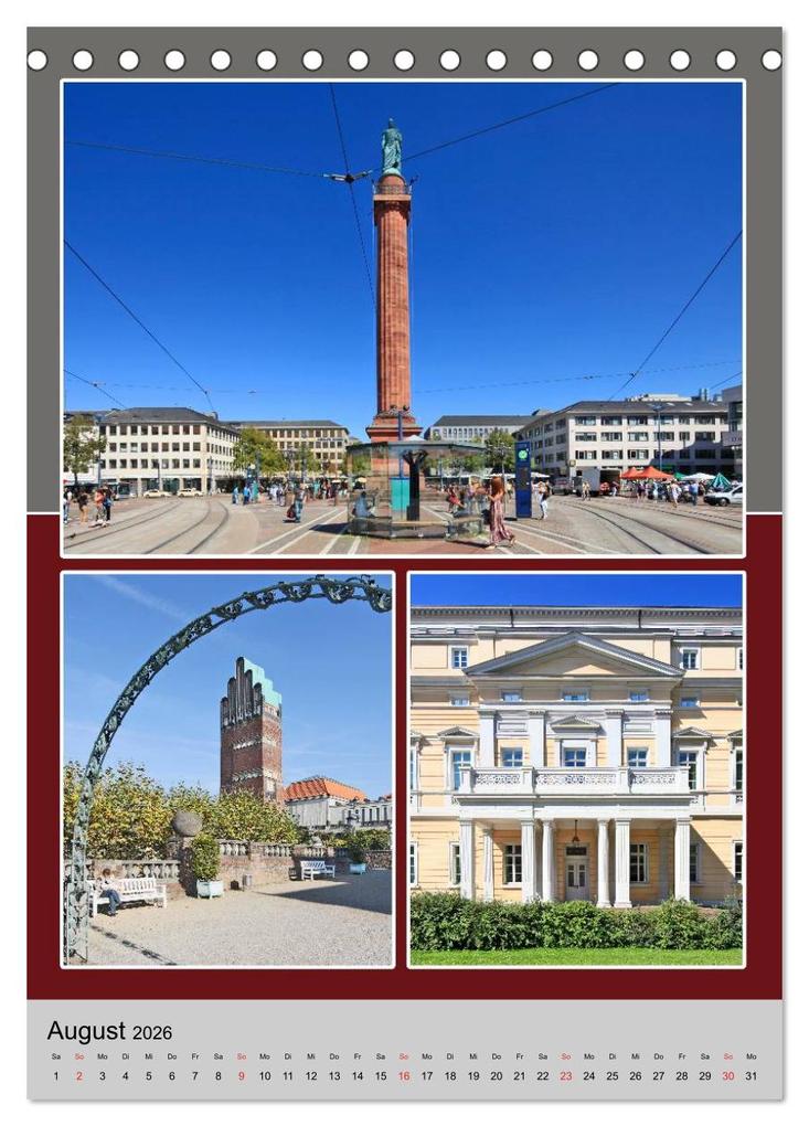 Weitere Ansicht: Rhein-Main 2026 vom Taxifahrer Petrus Bodenstaff (Tischkalender 2026 DIN A5 hoch), CALVENDO Monatskalender | Petrus Bodenstaff, Calvendo