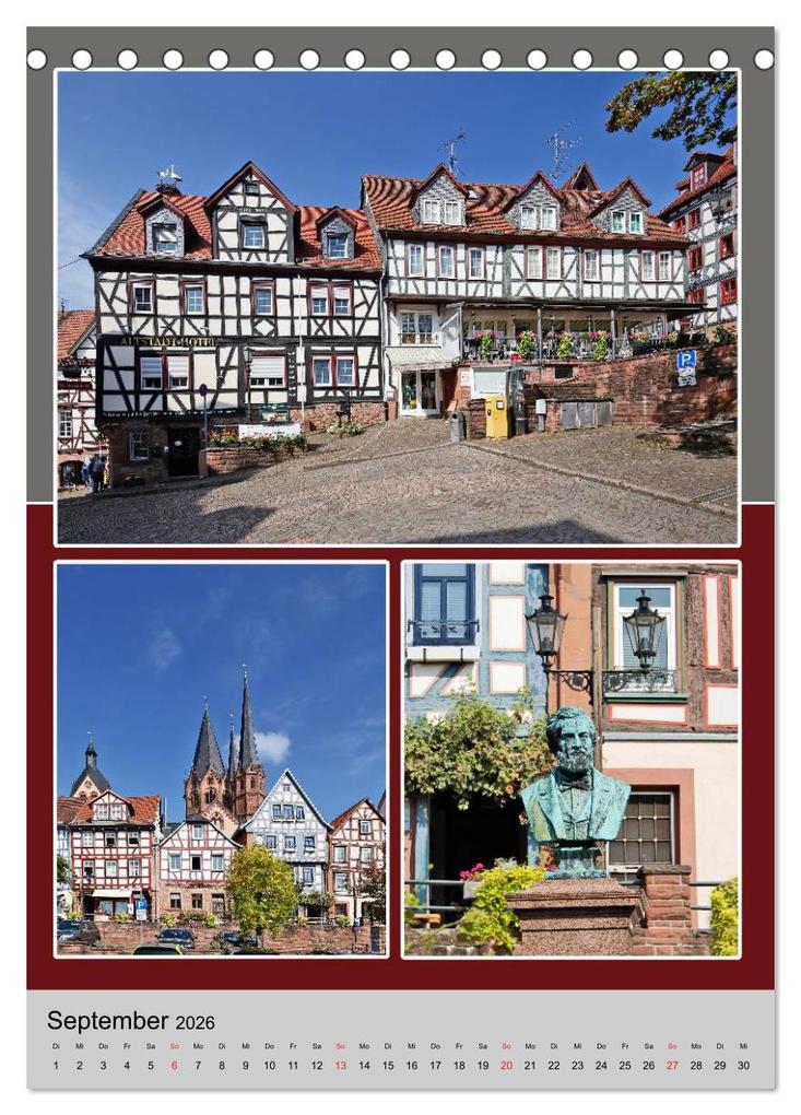 Weitere Ansicht: Rhein-Main 2026 vom Taxifahrer Petrus Bodenstaff (Tischkalender 2026 DIN A5 hoch), CALVENDO Monatskalender | Petrus Bodenstaff, Calvendo